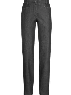 Jeans|Cosma Gerade Jeans mit Bauch-weg-Effekt schwarz