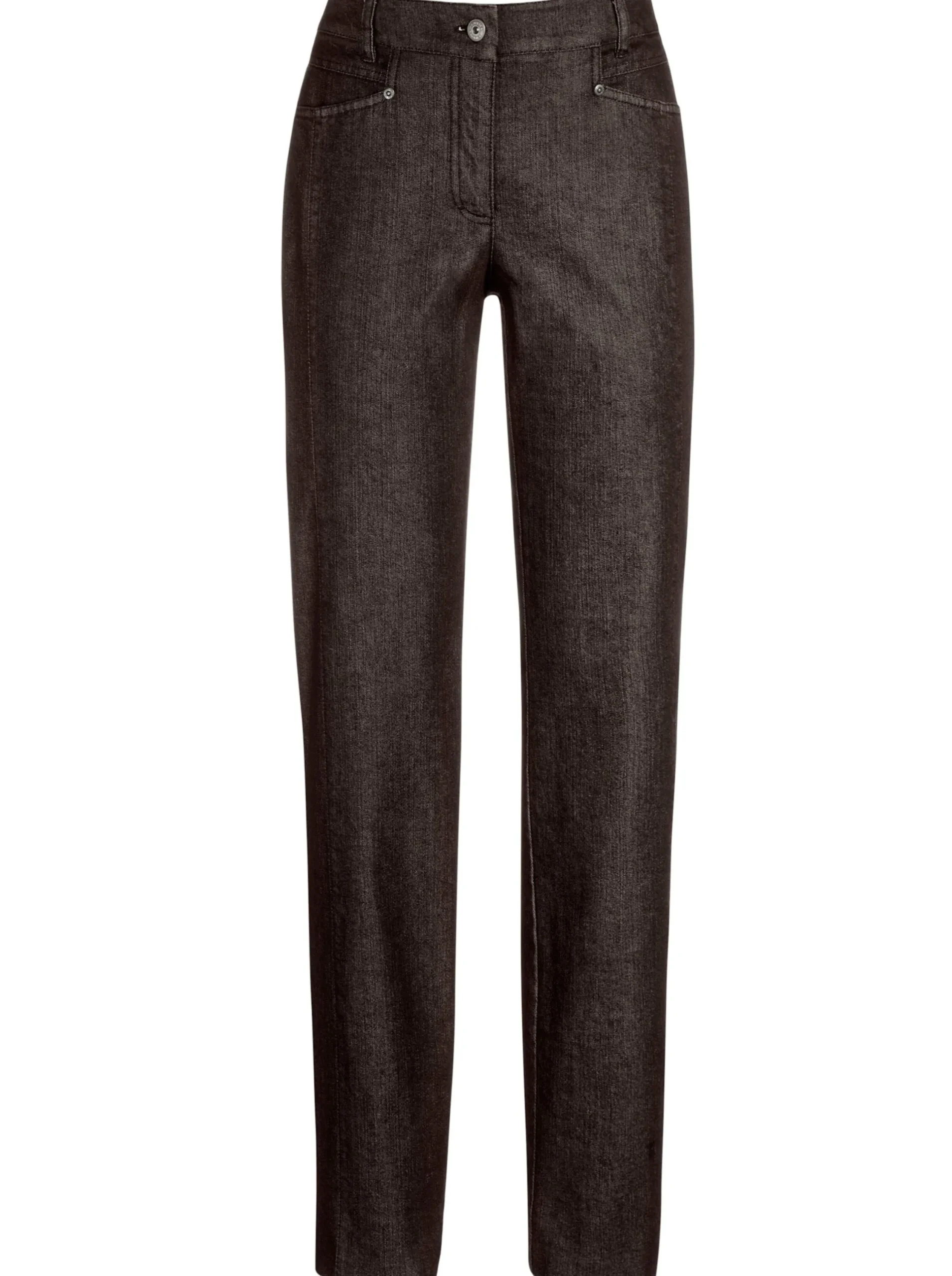 Jeans|Cosma Gerade Jeans mit Bauch-weg-Effekt mokka
