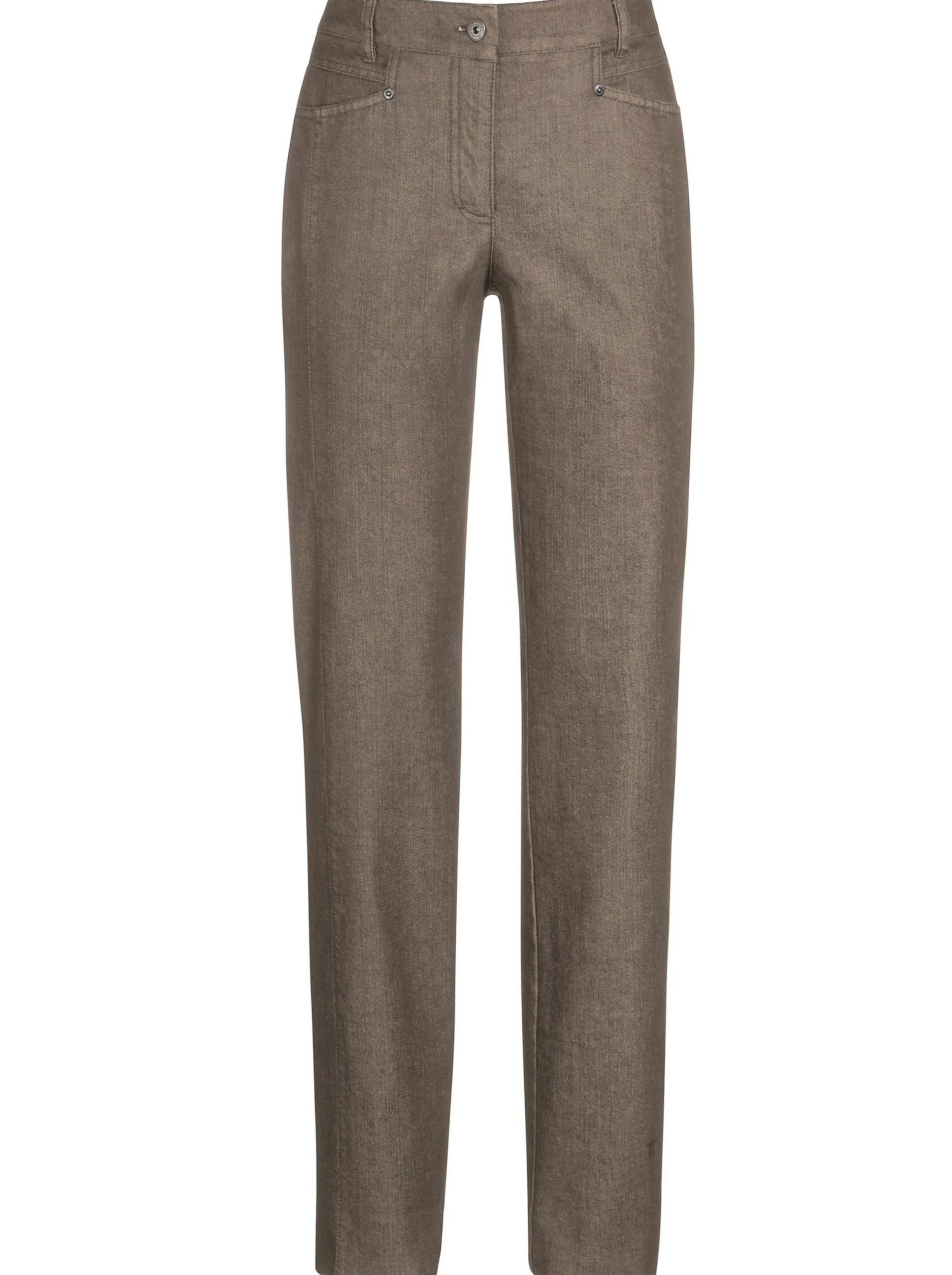 Jeans|Cosma Gerade Jeans mit Bauch-weg-Effekt taupe