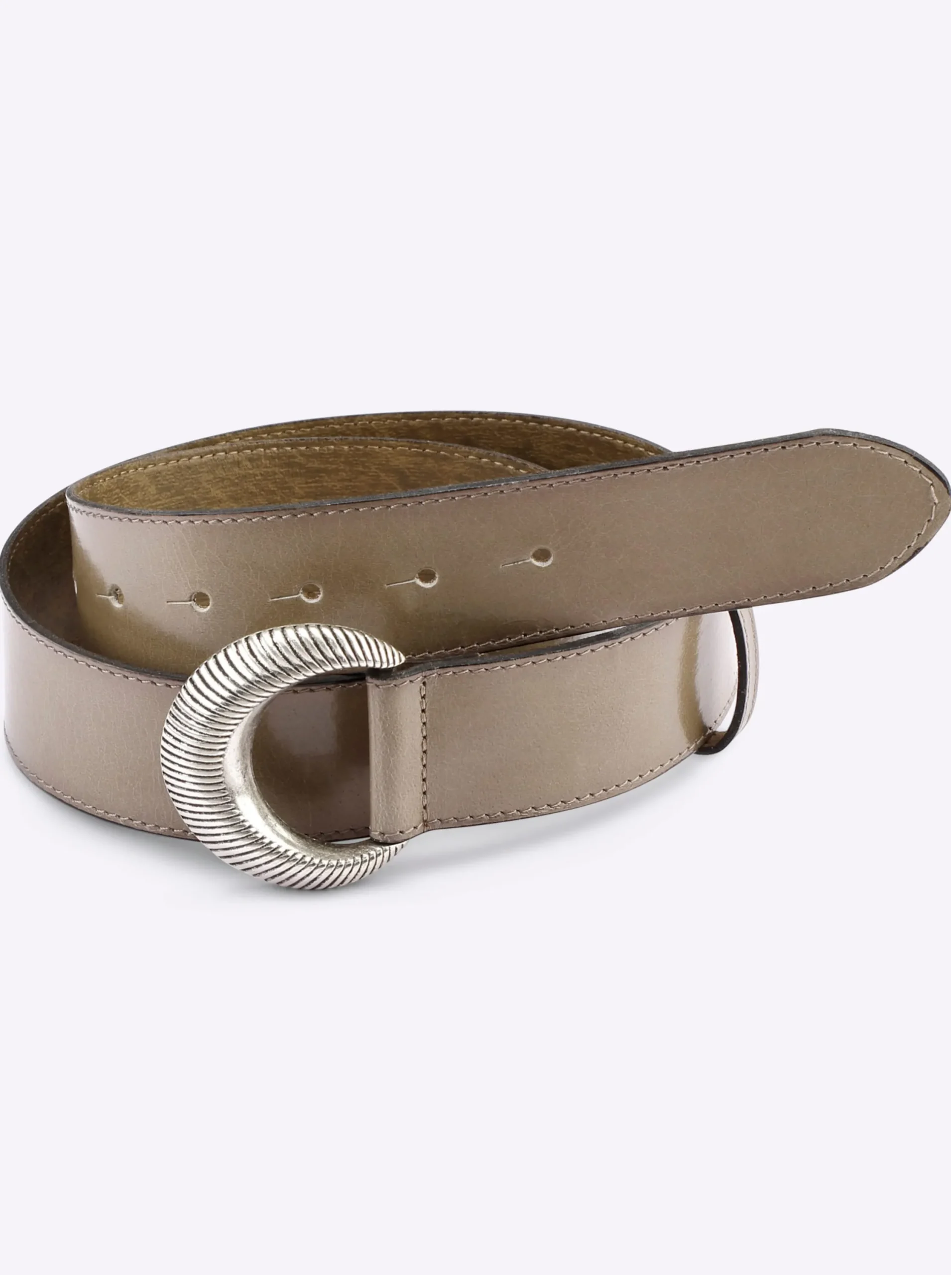 Gürtel|heine Gürtel taupe