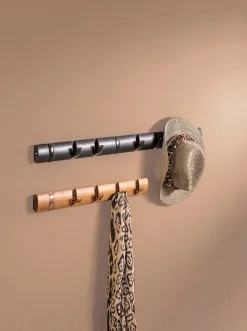 Garderoben|heine home Hakenleiste braun