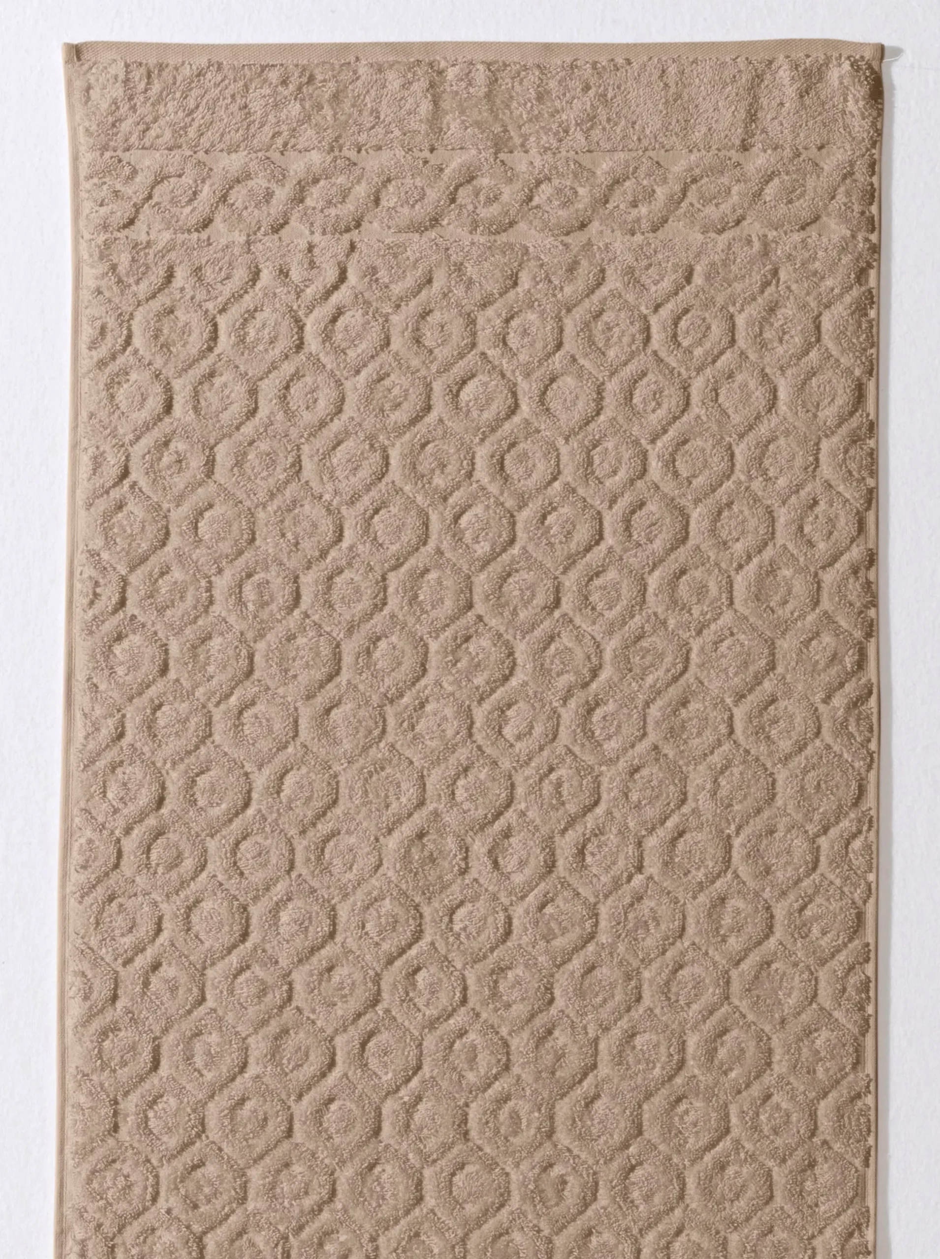 Handtücher|Ross Handtuch beige