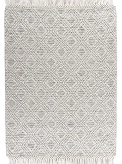 Teppiche|heine home Handwebteppich natur-schwarz