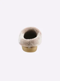 Hausschuhe|Waldläufer Hausschuh beige
