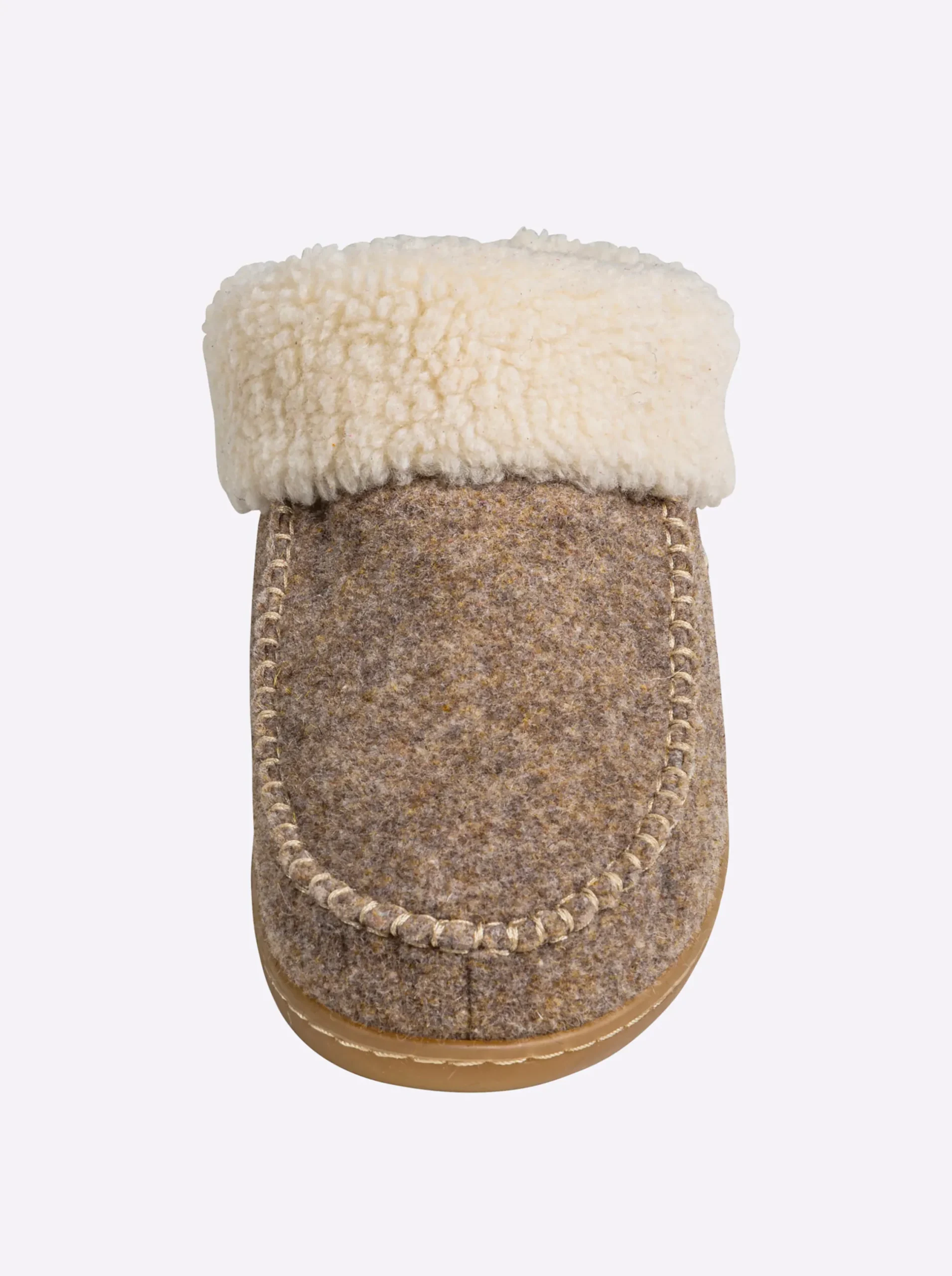 Hausschuhe|Mokassins & Slippers|Dr. Feet Hausschuh natur