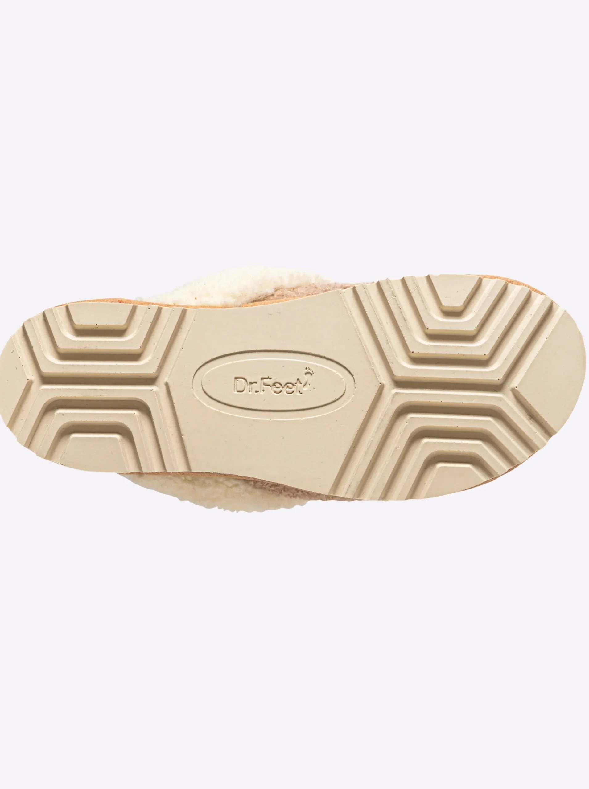 Hausschuhe|Pantoletten|Dr. Feet Hausschuh beige