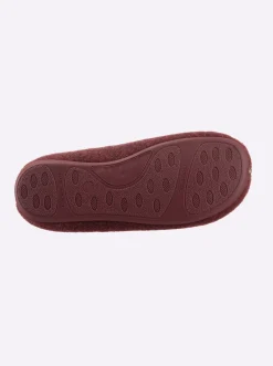 Hausschuhe|Thies Hausschuh bordeaux