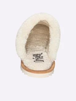 Pantoletten|Dr. Feet Hausschuh terra