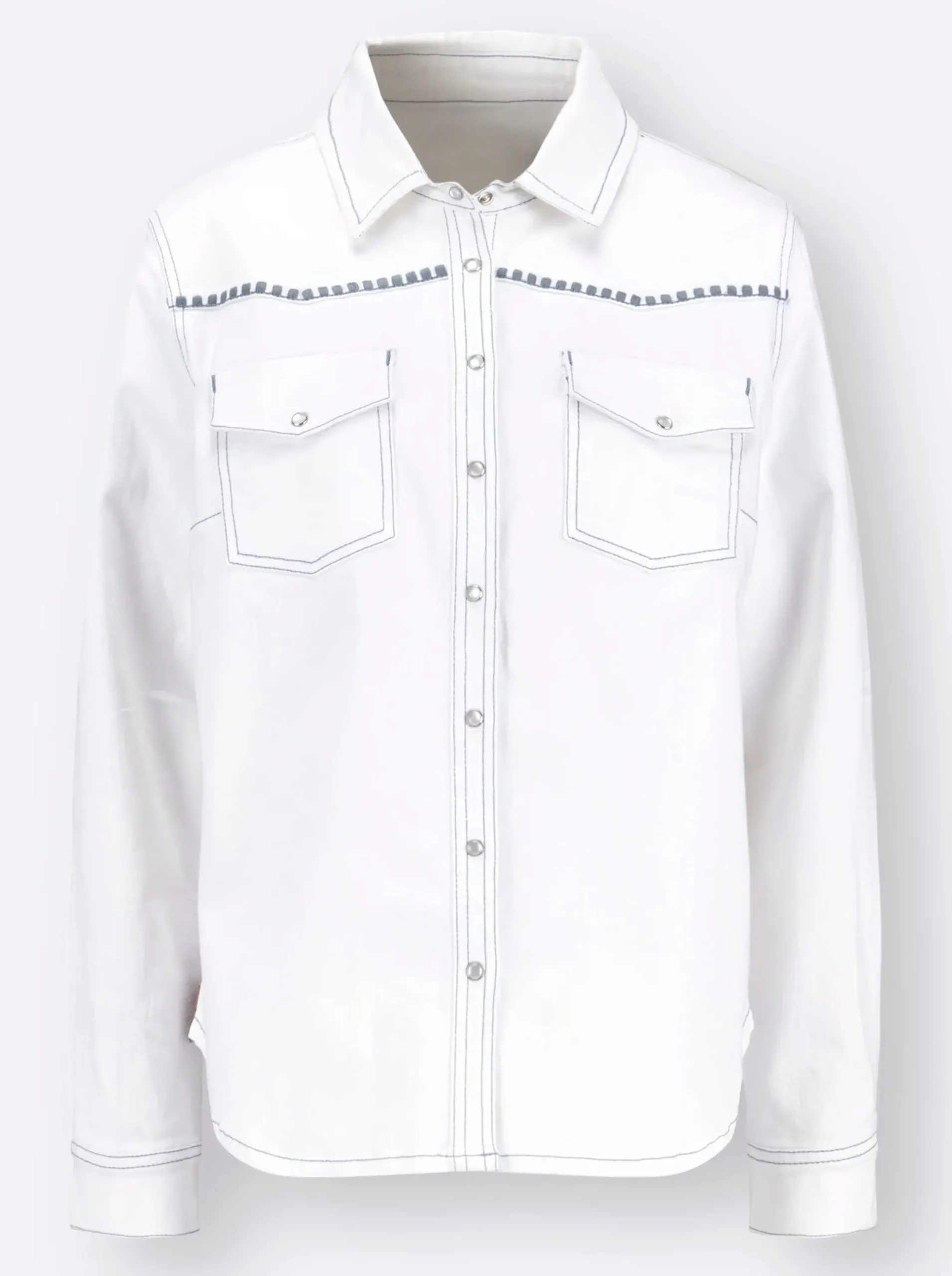 Blusen| Hemdbluse weiß