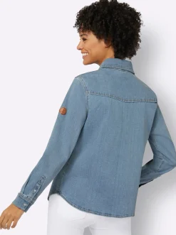 Blusen| Hemdbluse blue-bleached