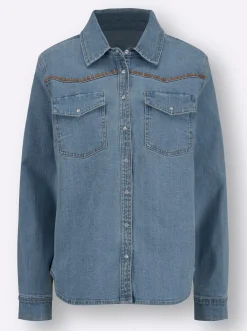 Blusen| Hemdbluse blue-bleached