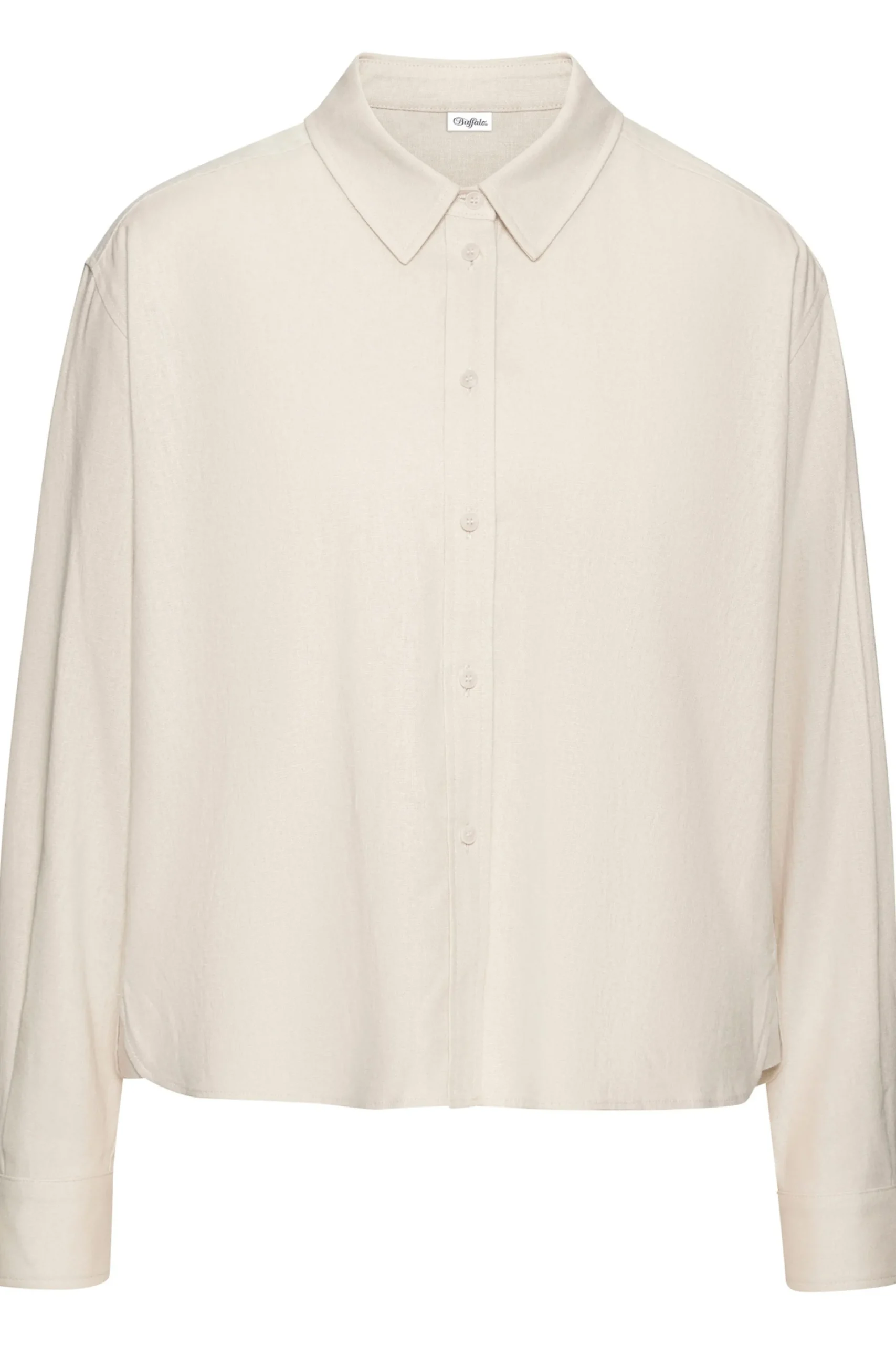 Strandmode|Blusen|Buffalo Hemdbluse sand