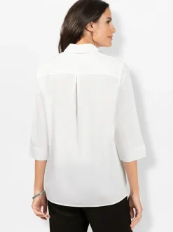 Blusen| Hemdbluse weiß