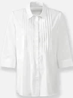 Blusen| Hemdbluse weiß