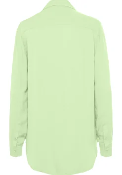 Strandmode|Blusen|Vivance Hemdbluse pistazie
