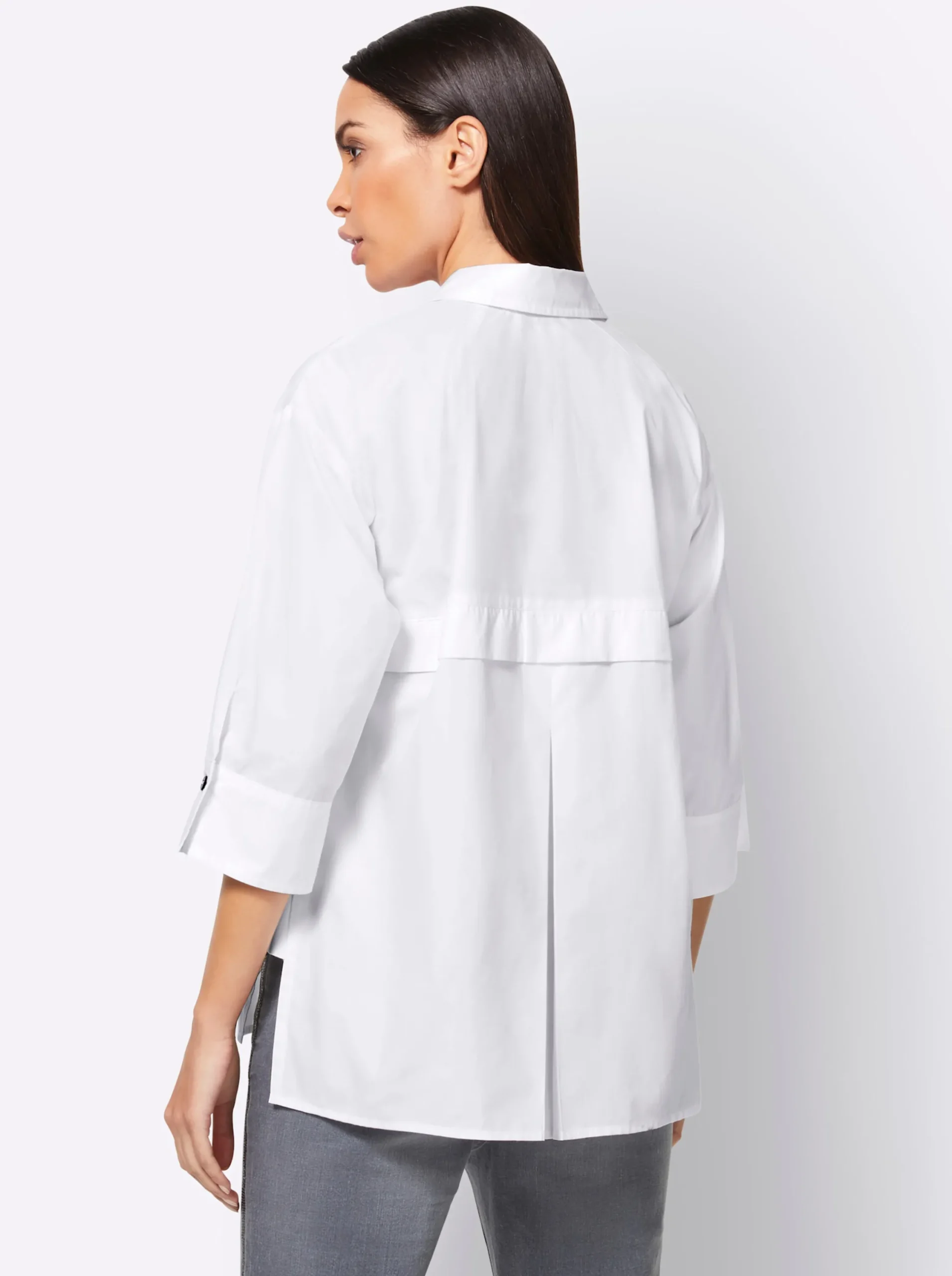 Blusen|heine Hemdbluse weiß