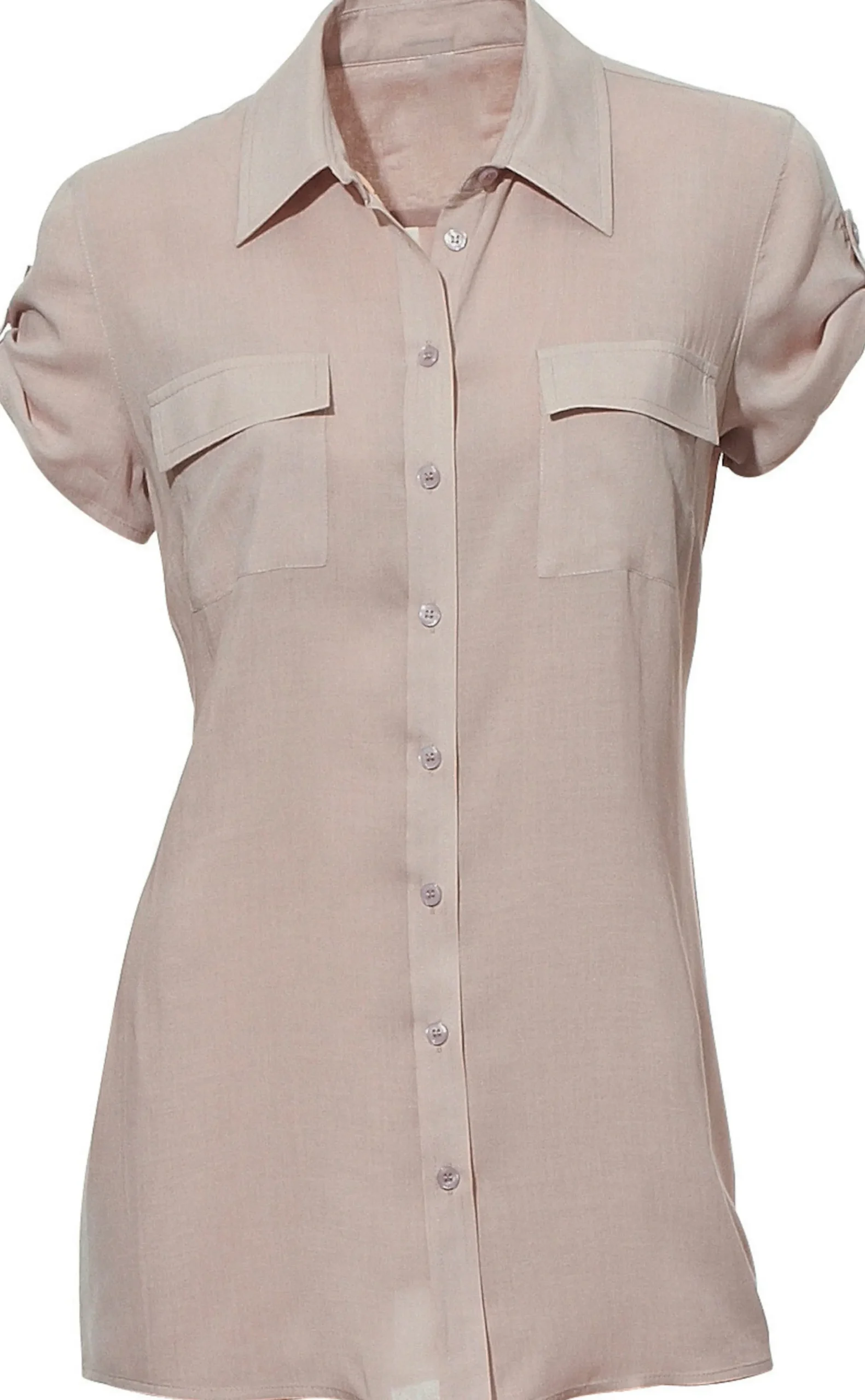 Basics|heine Hemdbluse sand