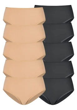 Unterhosen|petite fleur Hüftslip beige,schwarz