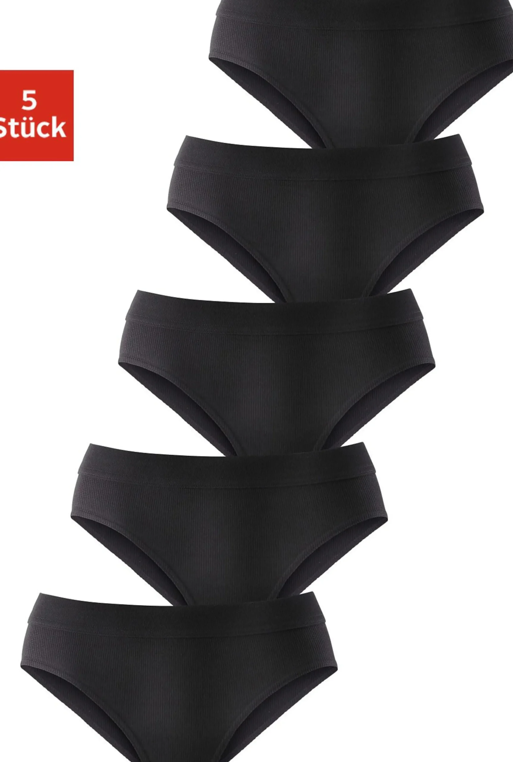 Unterhosen|petite fleur Hüftslip schwarz