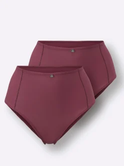 Unterhosen|wäschepur Hüftslip 2xbordeaux