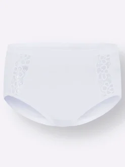 Unterhosen|comazo Hüftslip weiß