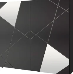 Side- & Highboards|INOSIGN Highboard anthrazithochglanzlack