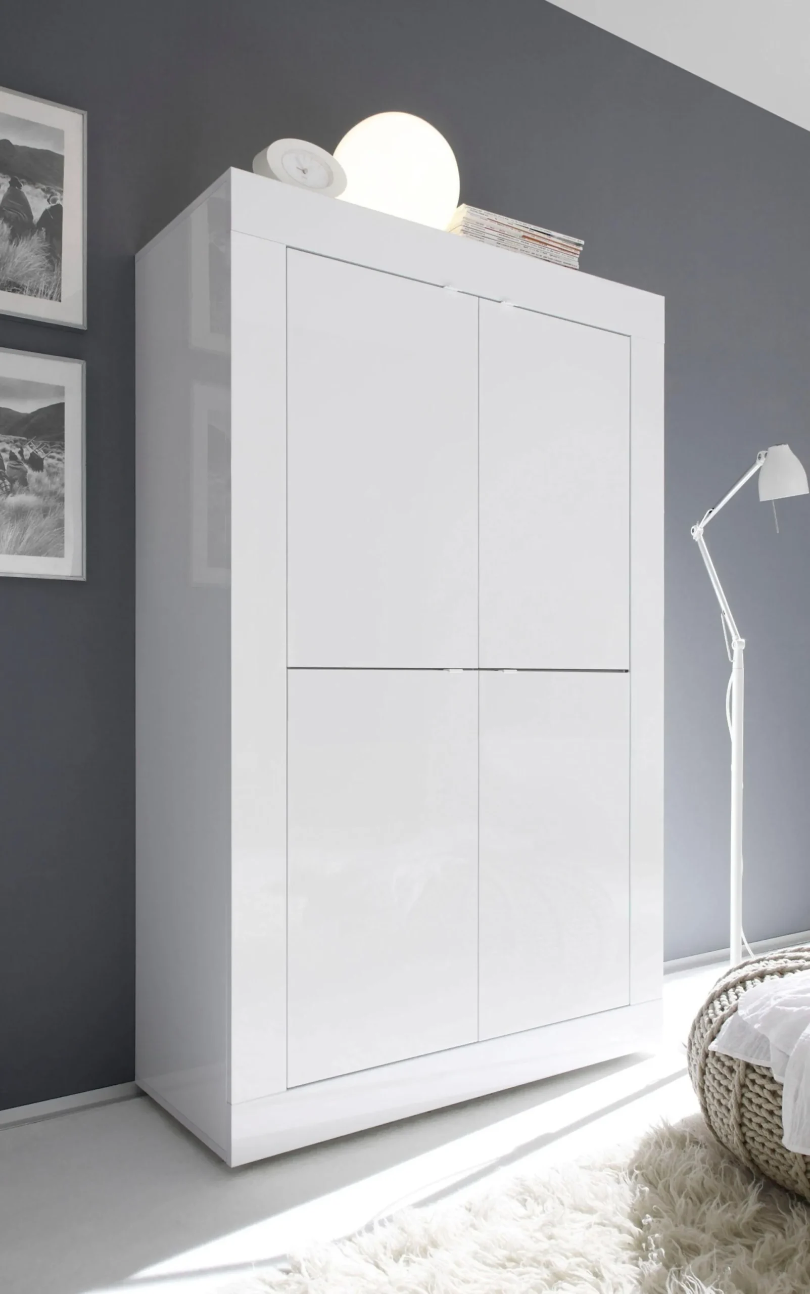 Side- & Highboards|INOSIGN Highboard weißhochglanzlack