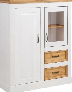 Side- & Highboards|Home affaire Highboard weiß/beize