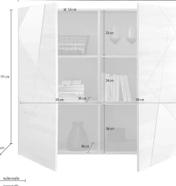 Side- & Highboards|INOSIGN Highboard sonomaeichenb