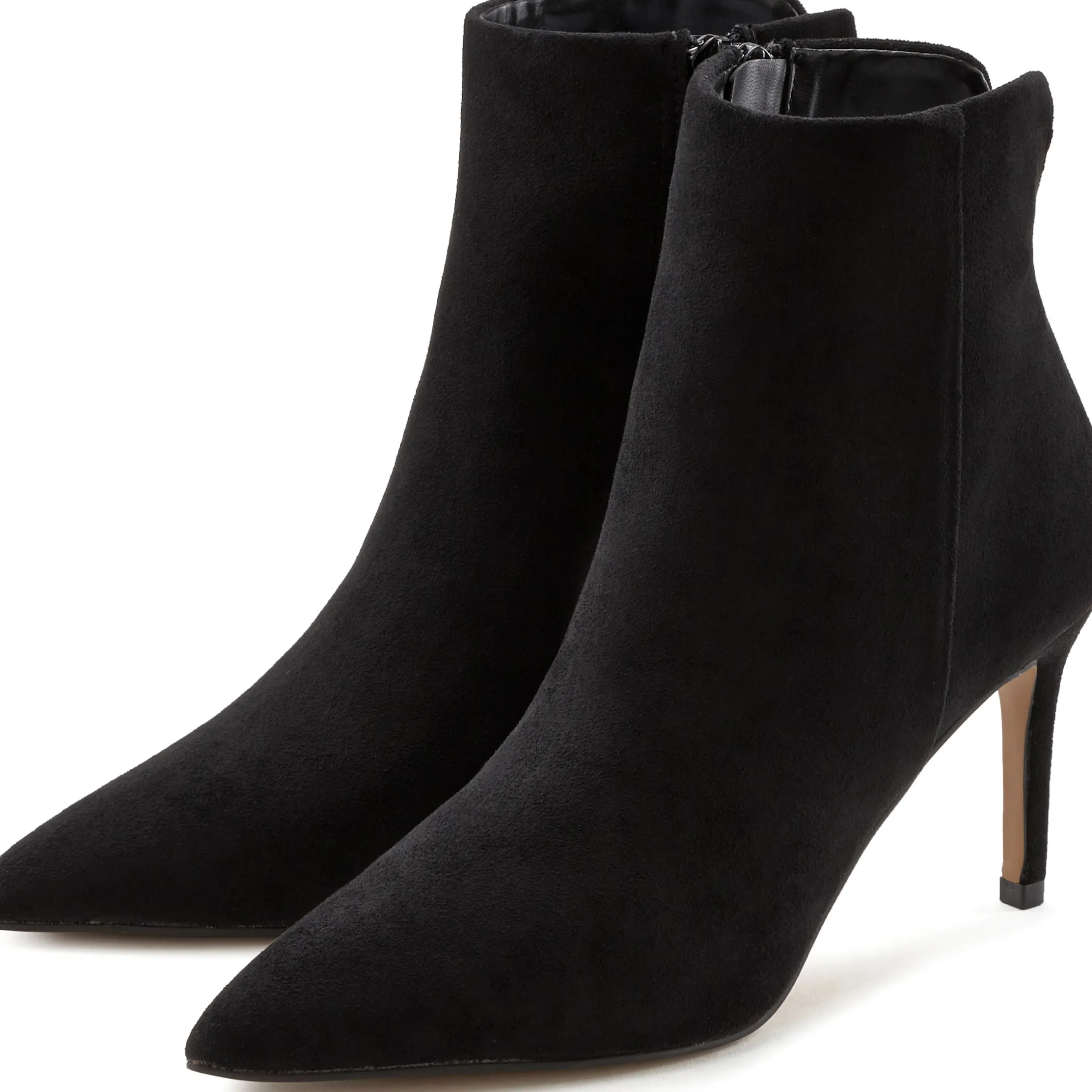 Stiefeletten|Stiefel|LASCANA High-Heel-Stiefelette schwarz
