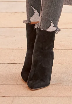 Stiefeletten|Stiefel|LASCANA High-Heel-Stiefelette schwarz