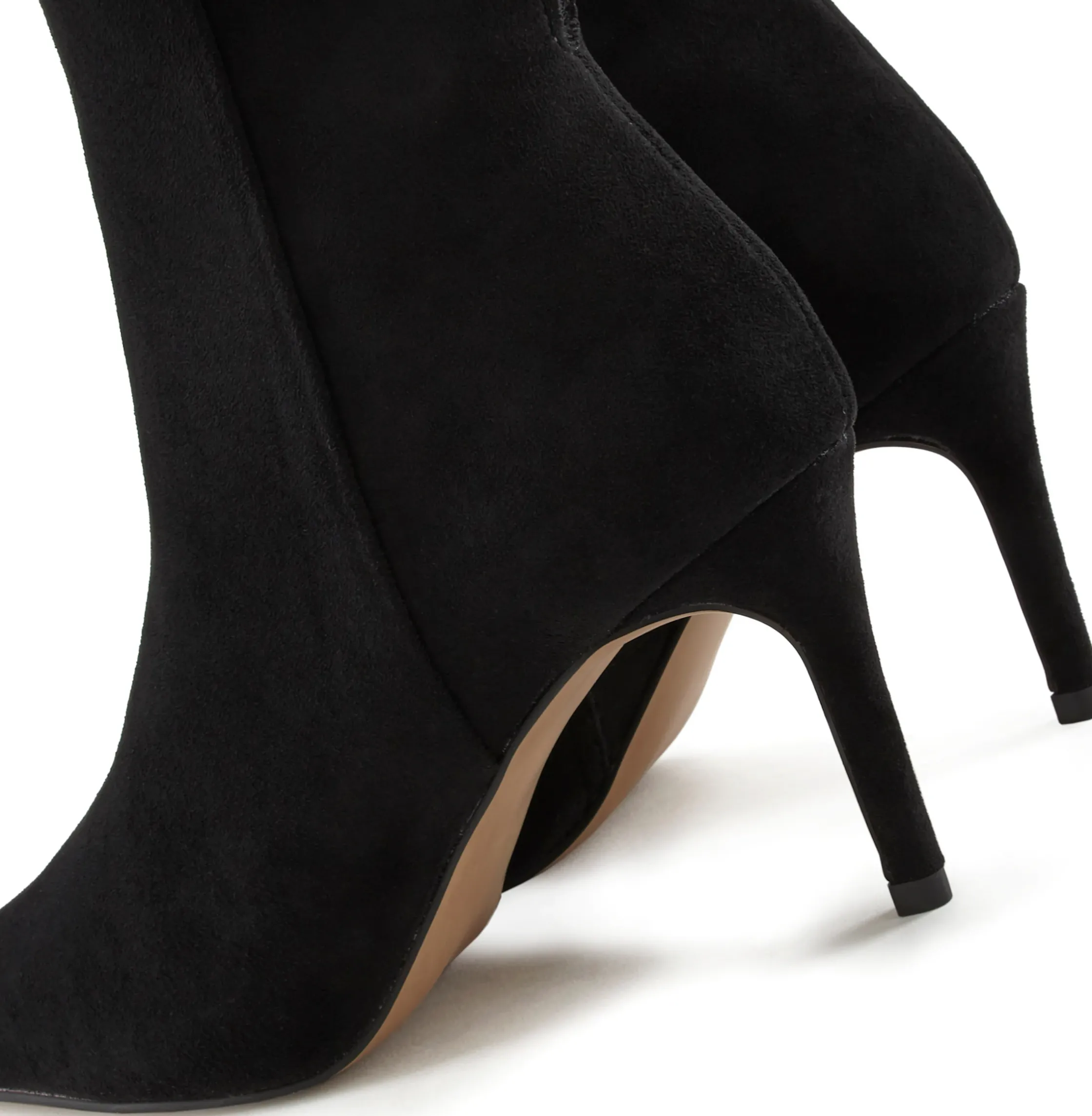 Stiefeletten|Stiefel|LASCANA High-Heel-Stiefelette schwarz