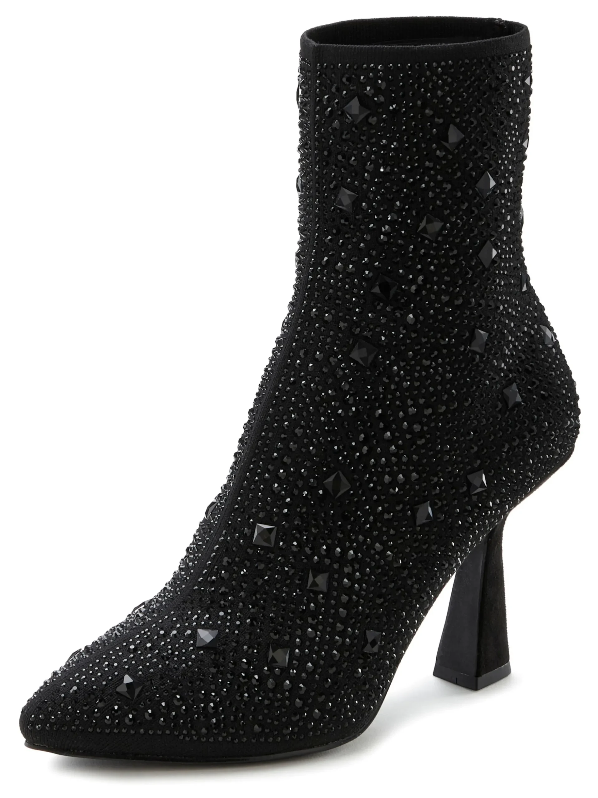 Stiefeletten|Stiefel|LASCANA High-Heel-Stiefelette schwarz