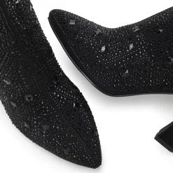 Stiefeletten|Stiefel|LASCANA High-Heel-Stiefelette schwarz