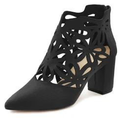 Stiefeletten|Stiefel|LASCANA High-Heel-Stiefelette schwarz