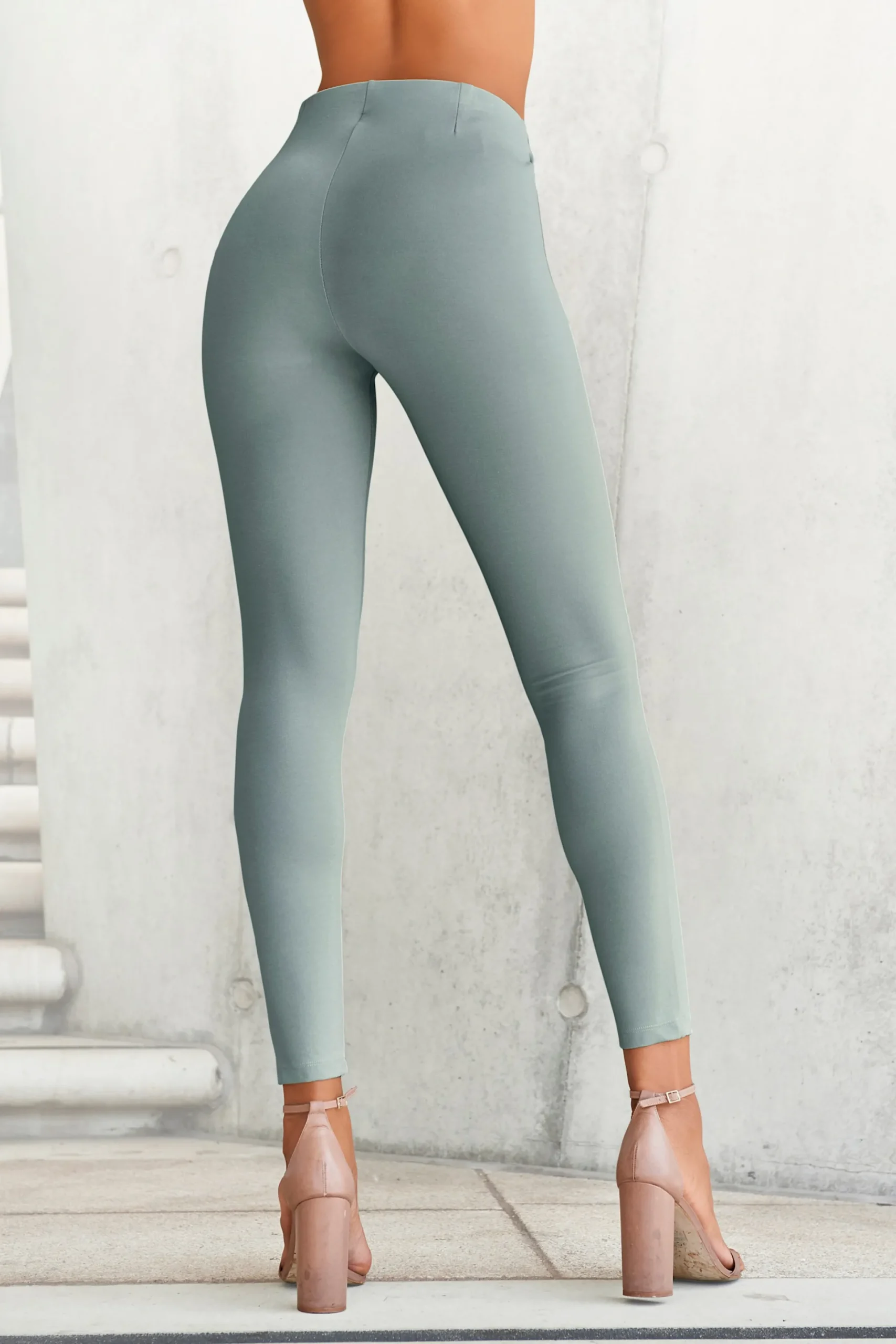 Hosen|LASCANA Highwaist Leggings hellmint