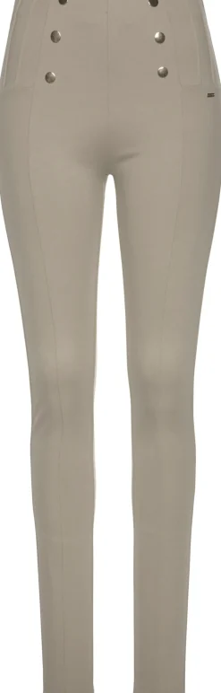 Hosen|LASCANA Highwaist Leggings beige