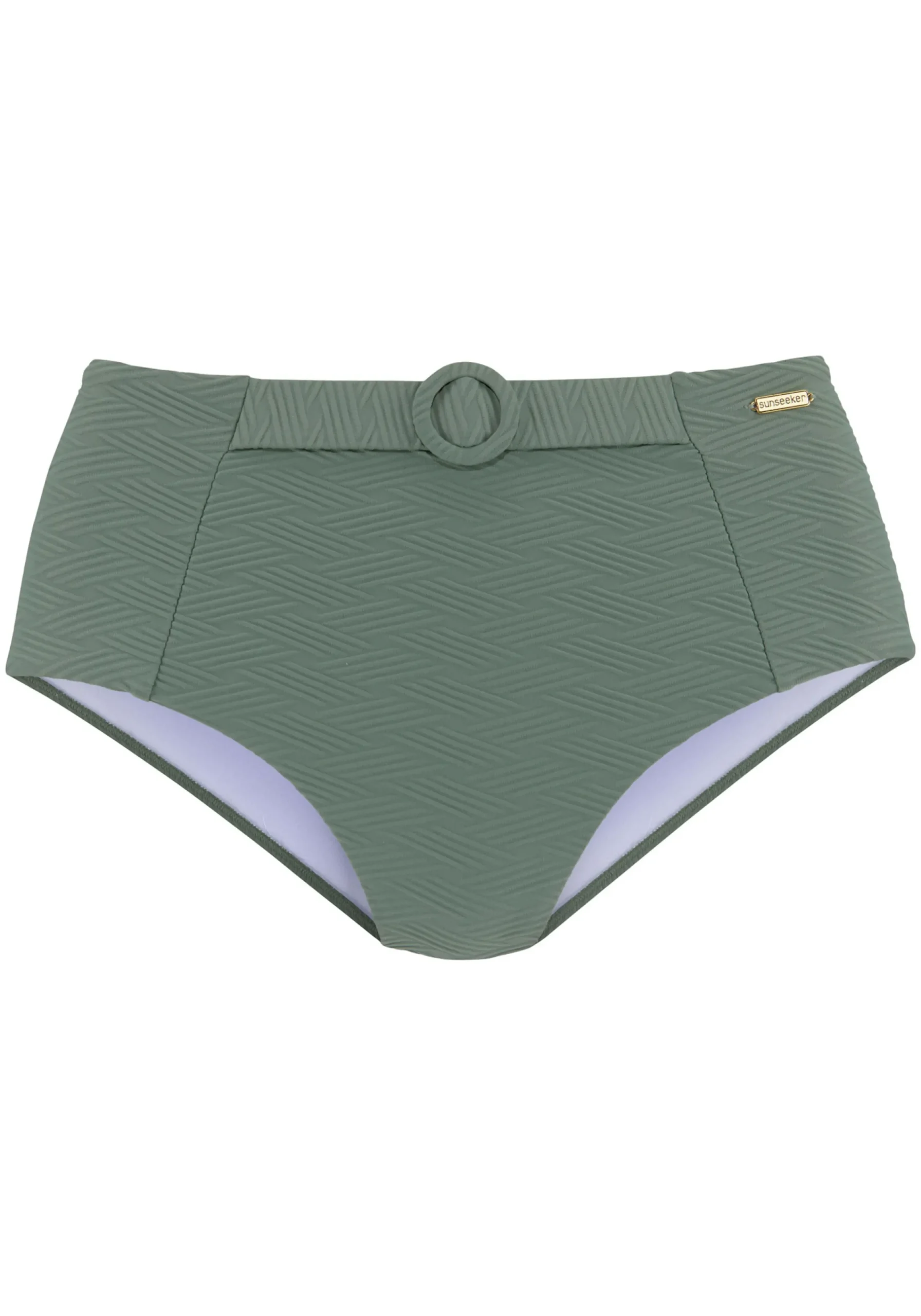 Bikinis|Sunseeker Highwaist-Bikini-Hose oliv