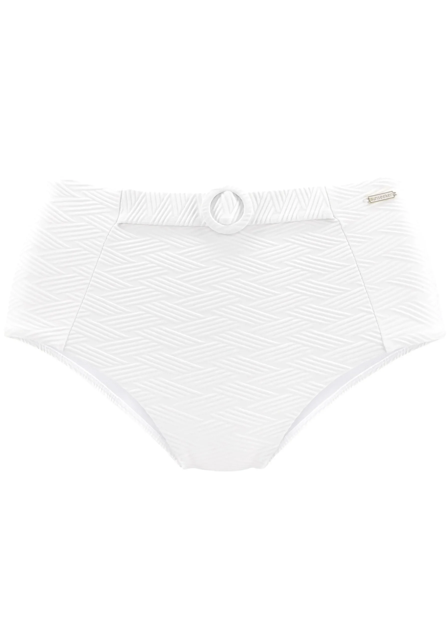 Bikinis|Sunseeker Highwaist-Bikini-Hose weiß