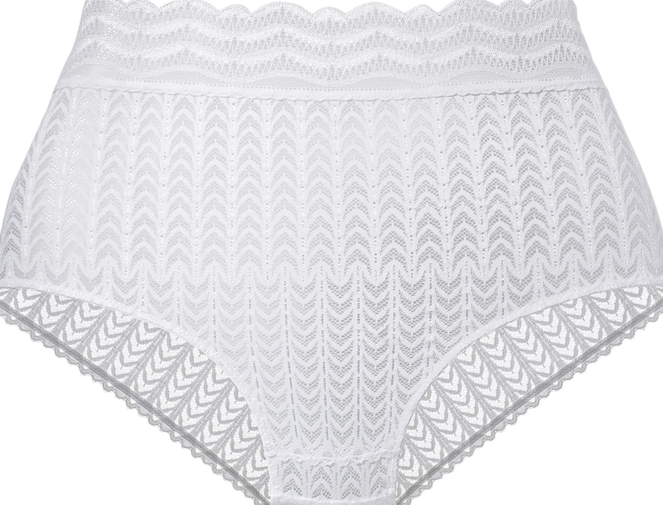 Unterhosen|s.Oliver High-Waist-Slip weiß