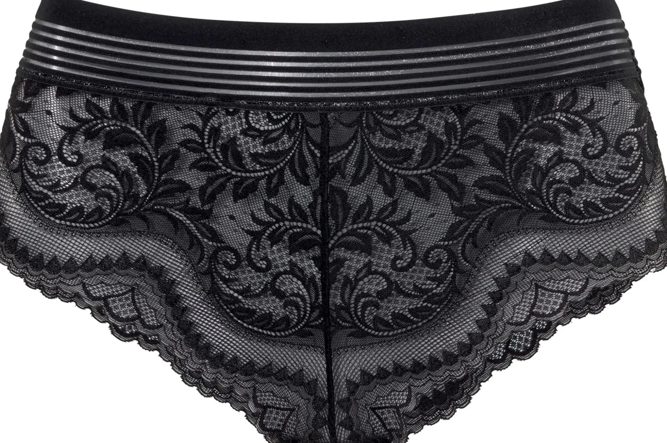 Unterhosen|petite fleur gold High-Waist-Slip schwarz