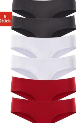 Unterhosen| Hipster rot,schwarz,weiß