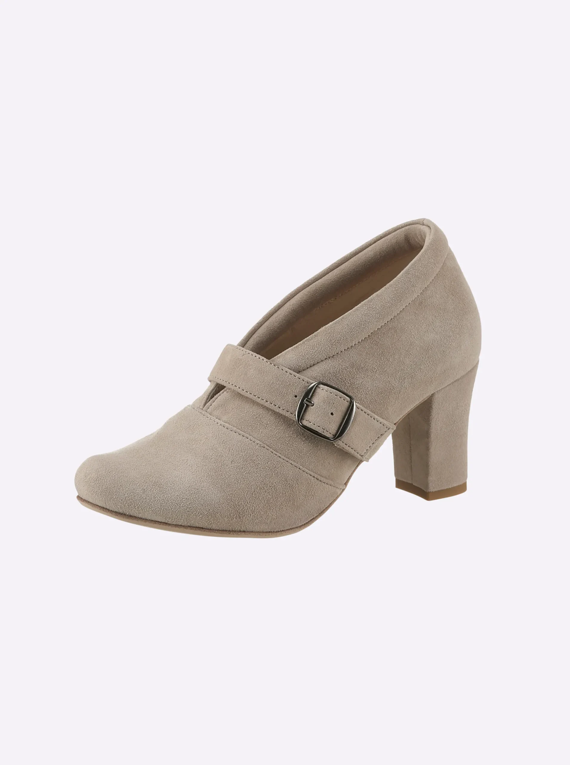 Pumps|Andrea Conti Hochfrontpumps sand