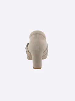 Pumps|Andrea Conti Hochfrontpumps sand