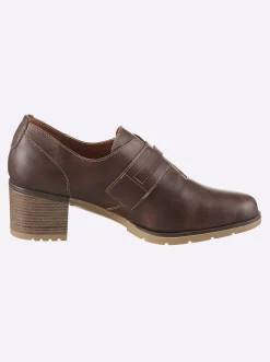 Pumps|heine Hochfrontpumps braun