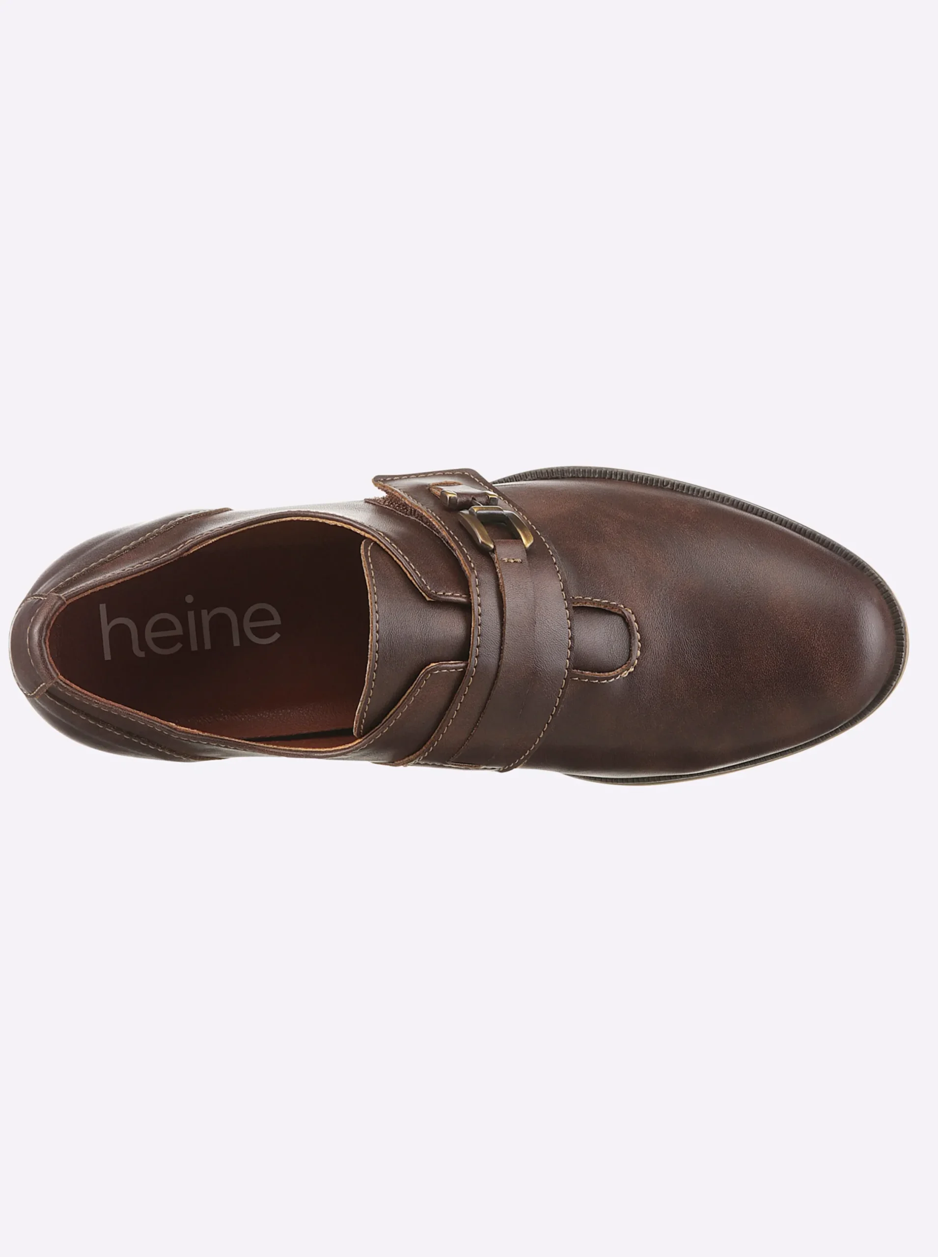 Pumps|heine Hochfrontpumps braun