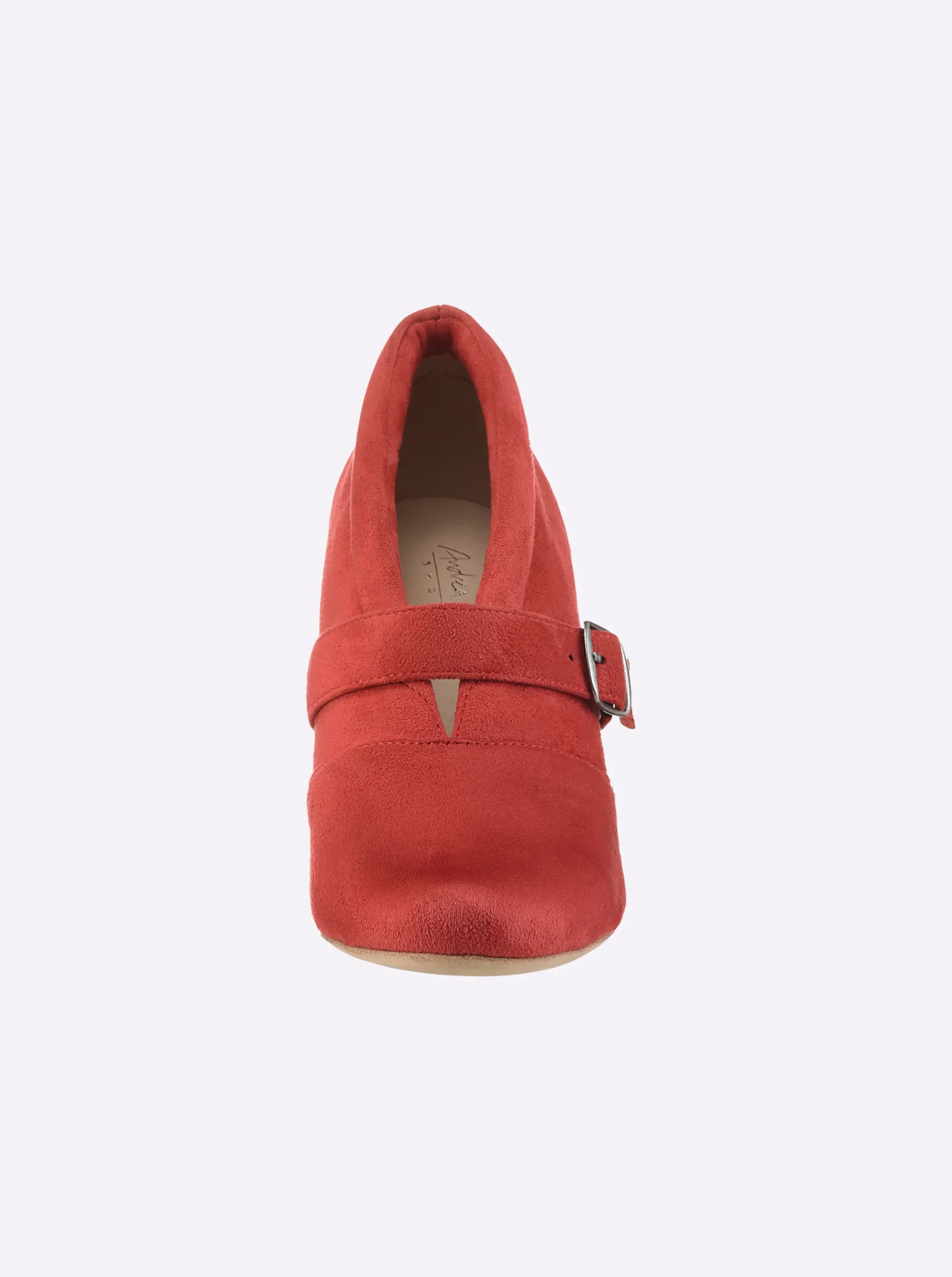 Pumps|Andrea Conti Hochfrontpumps rot