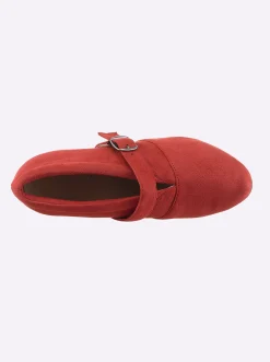 Pumps|Andrea Conti Hochfrontpumps rot
