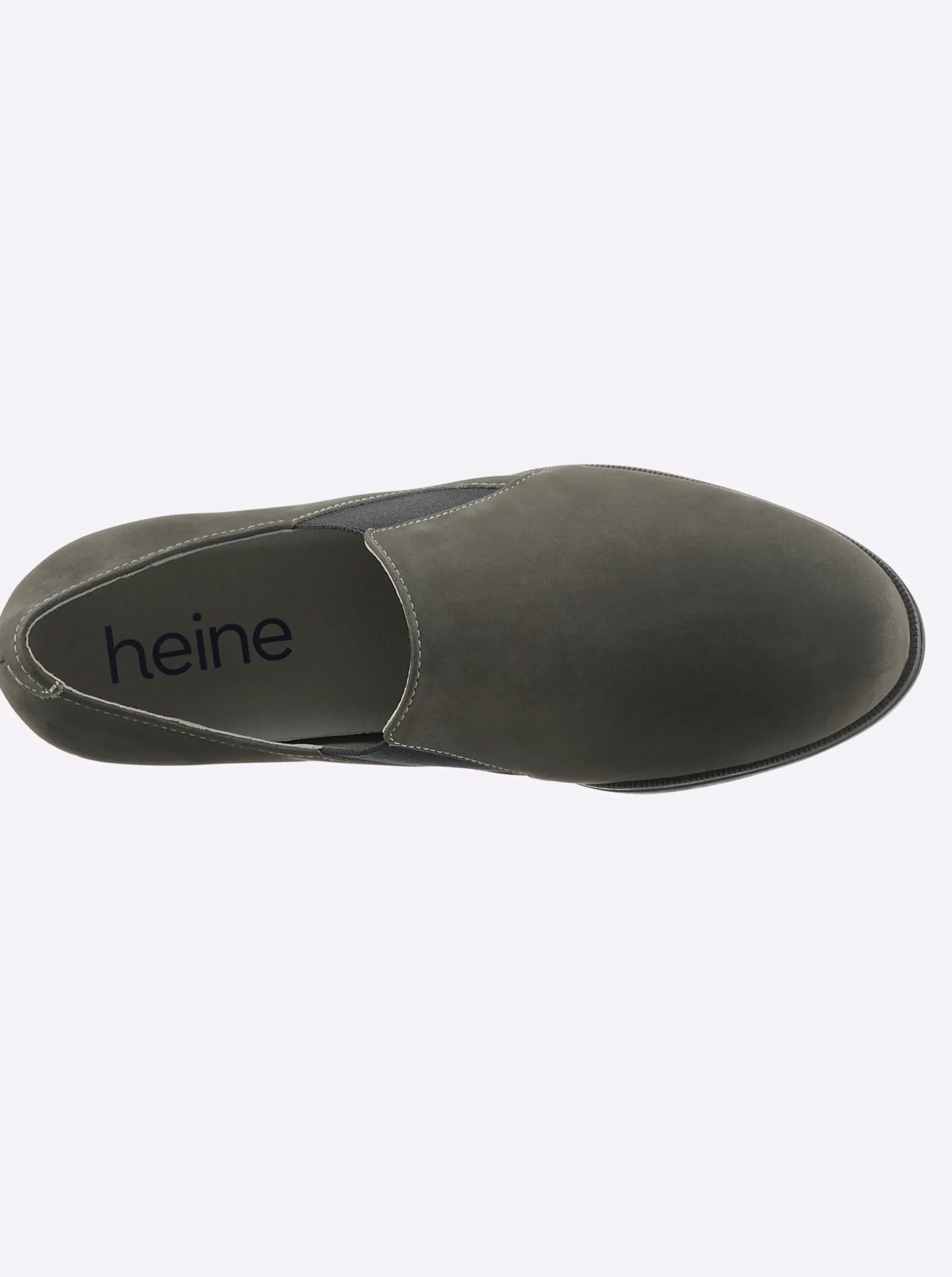 Pumps|heine Hochfrontpumps oliv