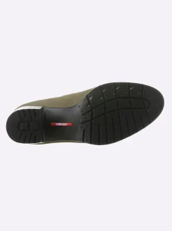 Pumps|heine Hochfrontpumps oliv